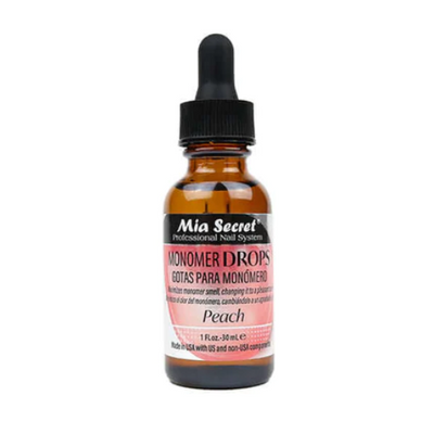 Peach Monomer Drops 1oz By Mia Secret