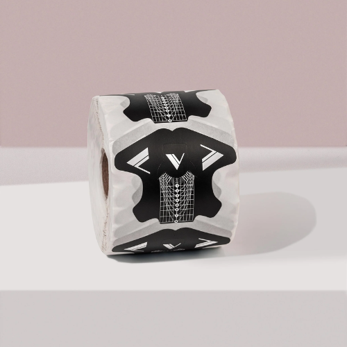 Short Matte Black Nail Forms By Valentino Beauty