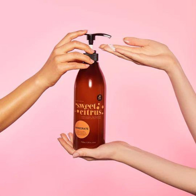 Sample of Sweet Citrus Hand & Body Lotion 25oz By Avry Beauty