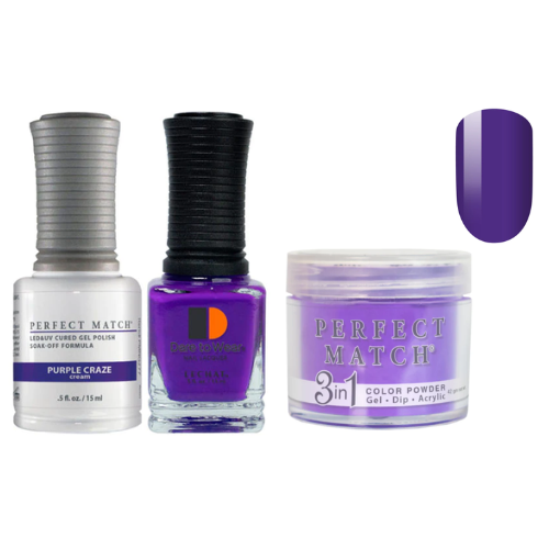 Perfect Match Trio 277 Purple Craze Nail Company Wholesale Supply, Inc