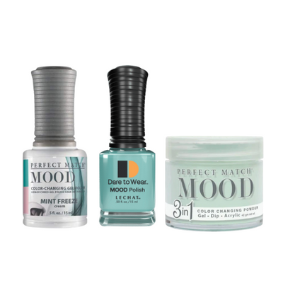 069 Mint Freeze Perfect Match Mood Trio by Lechat