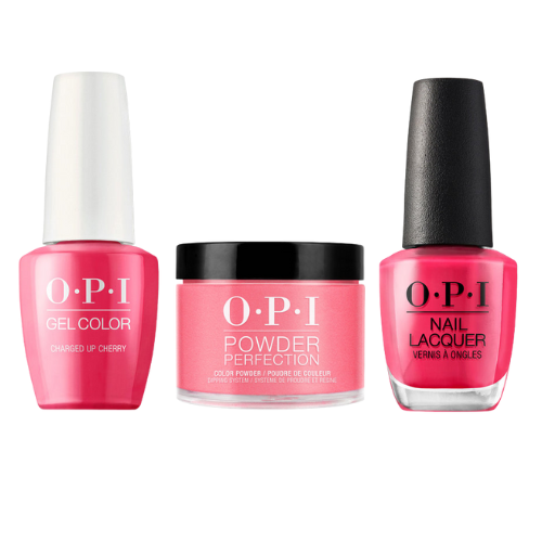 Opi trio red, popular black, pink