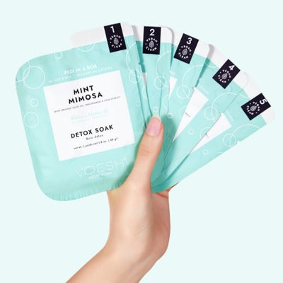 swatch of Mint Mimosa O2 Fizz 5 Step by Voesh