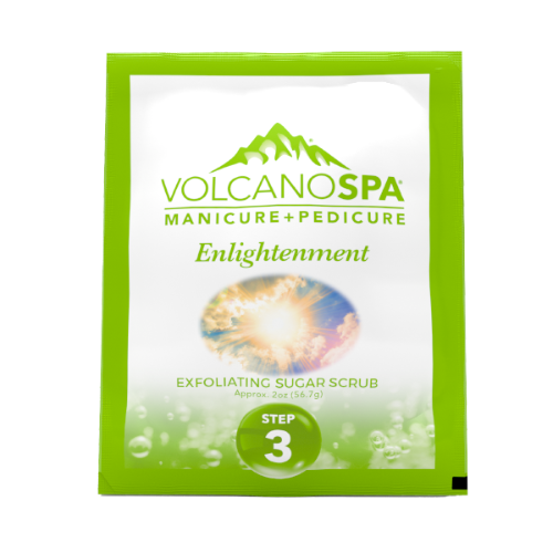 Lemongrass & Ginger (Enlightenment) 6 Step Pedicure Step 3 Kit By Volcano Spa