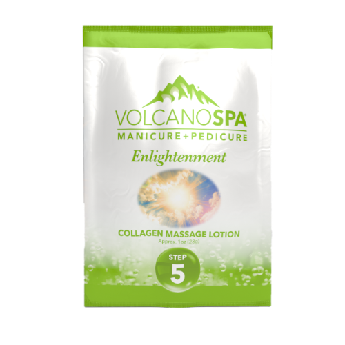 Lemongrass & Ginger (Enlightenment) 6 Step Pedicure Step 5 Kit By Volcano Spa