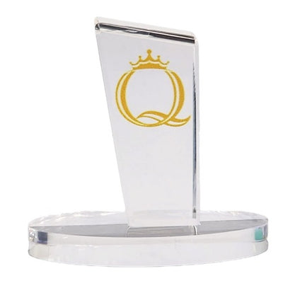 Clear Q Acrylic Finger Stand