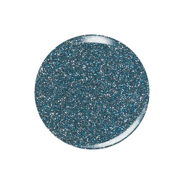 Swatch of AFX06 You Blue It DiamondFX Glitter Powder by Kiara Sky