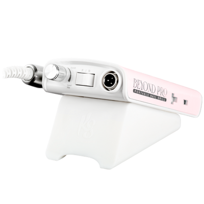Front View of Pink Beyond PRO Portable Nail Drill By Kiara Sky