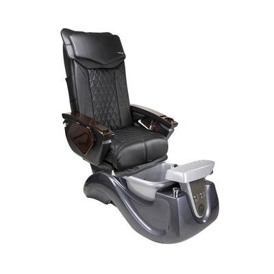 Serenity II Pedicure LX Chair Spa with Grey/Silver Base