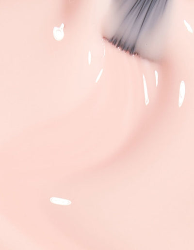 swatch of S86 Bubble Bath Nail Lacquer by OPI