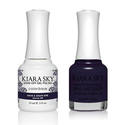 #508 Have A Grape Nite Classic Gel & Polish Duo by Kiara Sky
