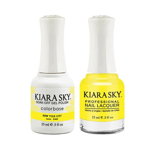 Kiara Sky / Lacquer Nail Polish - Strike Gold N433 15ml.