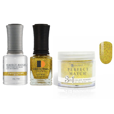 056 Seriously Golden Perfect Match Trio by Lechat