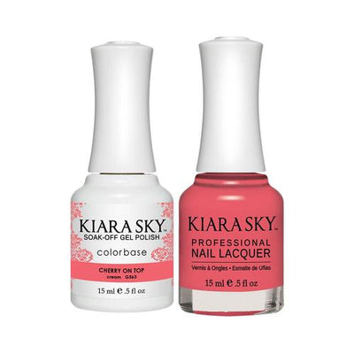 #563 Cherry On Top Classic Gel & Polish Duo by Kiara Sky