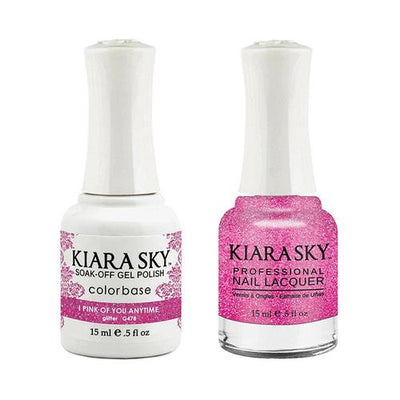 #478 I Pink You Anytime Classic Gel & Polish Duo by Kiara Sky