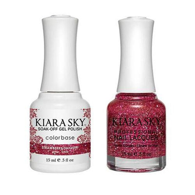 #522 Strawberry Daiquiri Classic Gel & Polish Duo by Kiara Sky