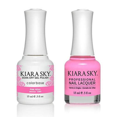 #503 Pink Petal Classic Gel & Polish Duo by Kiara Sky