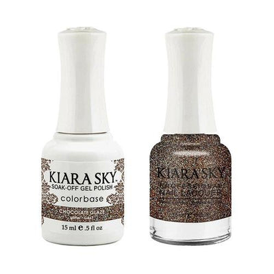 #467 Chocolate Glaze Classic Gel & Polish Duo by Kiara Sky