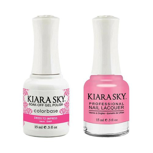 white christmas dresses 449 Dress To Impress Classic Gel & Polish Duo by Kiara Sky