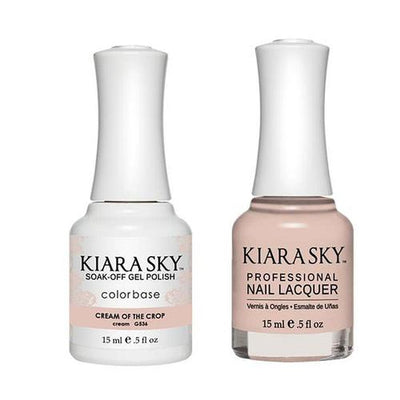 #536 Cream of the Crop Classic Gel & Polish Duo by Kiara Sky