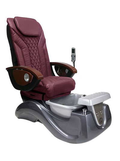 Serenity II Pedicure EX-R Chair Spa with Grey/Silver Base
