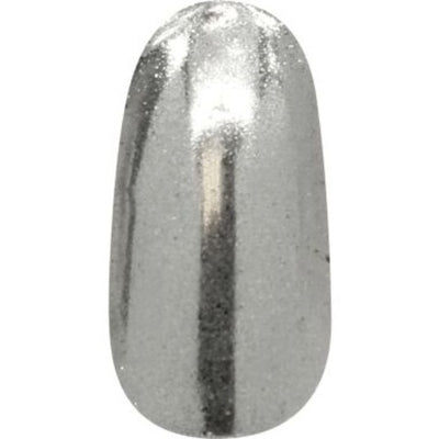 Swatch of Silver 04 Chrome Mirror Nail Art Powder By Mia Secret