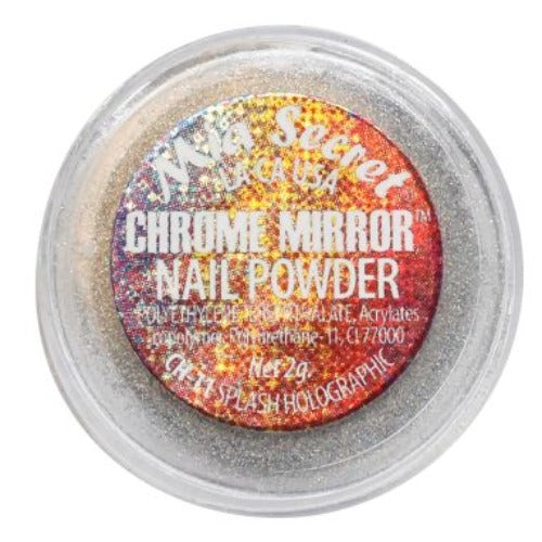 Nail Powder Mermaid Mirror, Holographic Chrome Powders