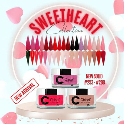 Chisel Sweetheart Powder Collection 36 Colors - #253-288