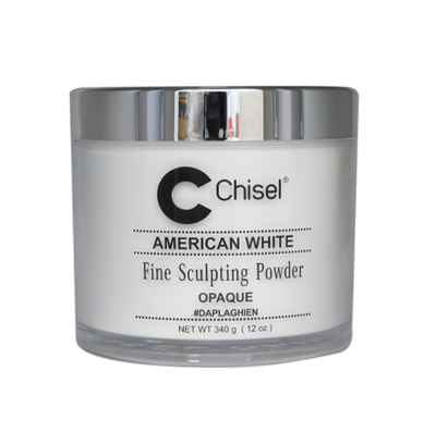 American White Acrylic Powder by Chisel