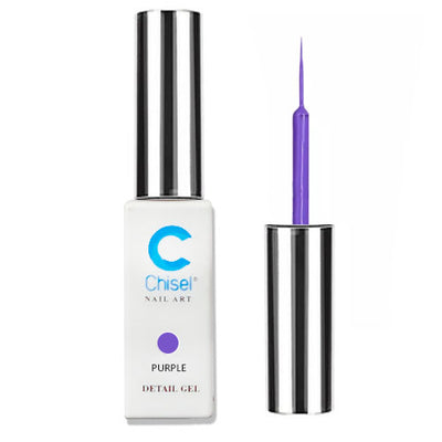 Purple Glitter Nail Art Gel by Chisel