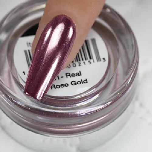 Cre8tion Nail Art Chrome Powder 1g - 31 Real Rose Gold