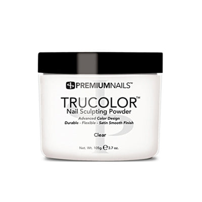 PREMIUMNAILS TRUCOLOR SCULPTING POWDER - CLEAR