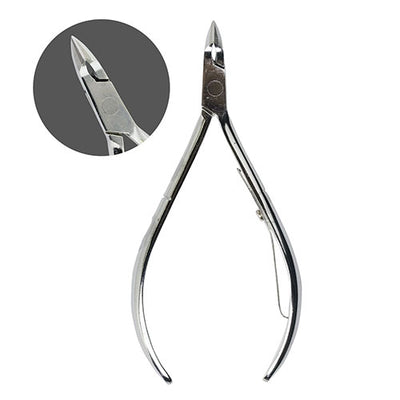 Cre8tion Hard Steel Cuticle Nipper - Silver C555