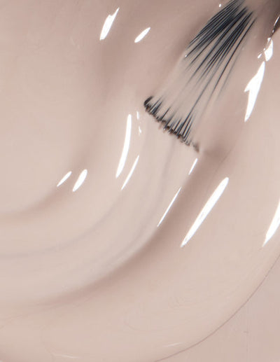 swatch of F89 Coconuts over OPI Gel & Polish Duo by OPI