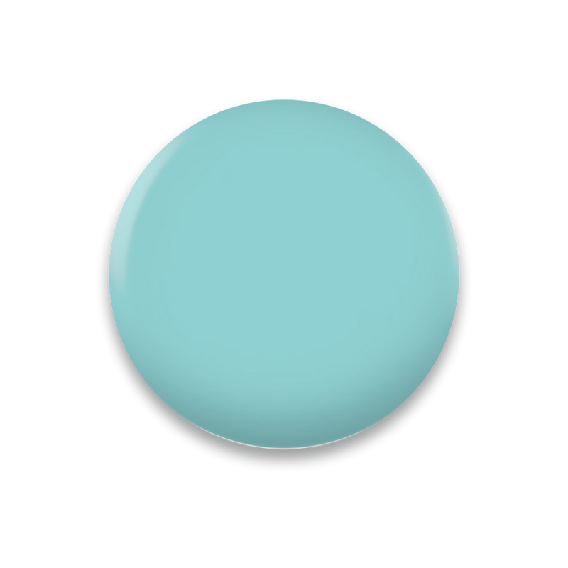 Swatch of 126 Beautiful Teal Powder 1.6oz By DND DC