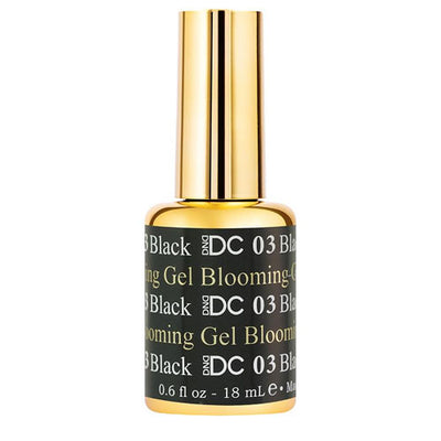 03 Black Blooming Gel by DND DC