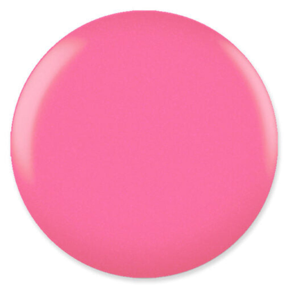 swatch of 484 Sun of Pink Gel & Polish Duo by DND