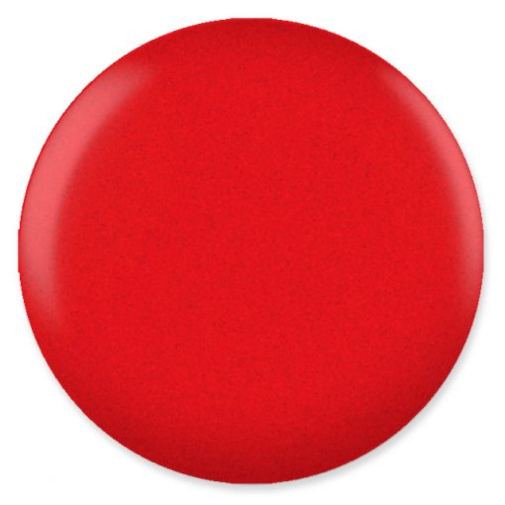 swatch of 474 Striking Red Gel & Polish Duo by DND