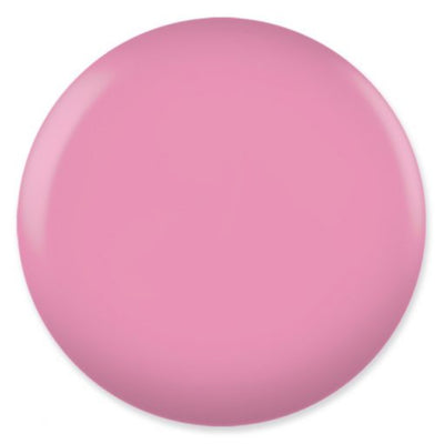 swatch of 593 Pink Beauty Gel & Polish Duo by DND
