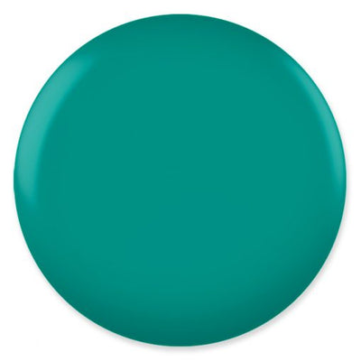 swatch of 669 Fierce Sapphire Gel & Polish Duo by DND