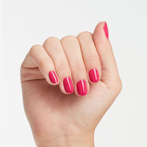 hands wearing E44 Pink Flamenco - Dip Powder 1.5oz by OPI