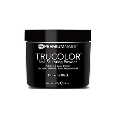PREMIUMNAILS TRUCOLOR SCULPTING POWDER - EXTREME BLACK