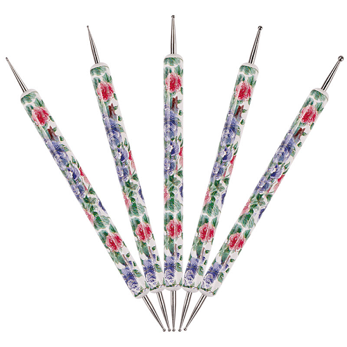 5pc Floral Handle Dotting Tool