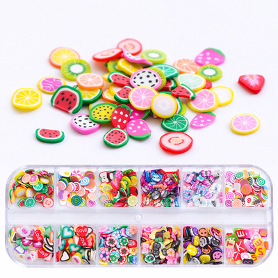 Nail Art Fruit Slices + More Designs 12ct