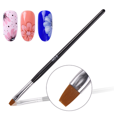 Gel Brush Black Handle #6