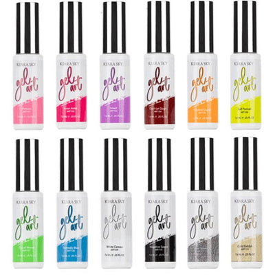 Kiara Sky Gel Art Collection VOL.1 - 12 Colors