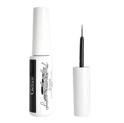 Gelixir Striping Brush Gel - Black