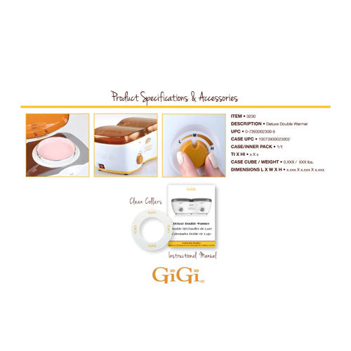 GiGi Double Wax Warmer