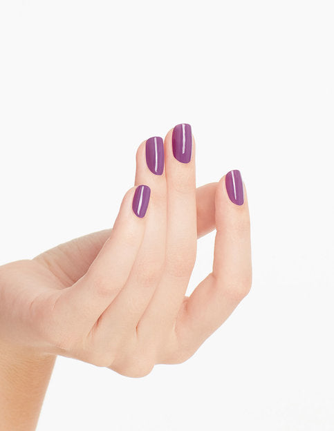 hands wearing P35 GRANDMA KISSED A GAUCHO Gel Polish by OPI