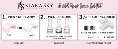 Build Your Kiara Sky Home Gel Kit